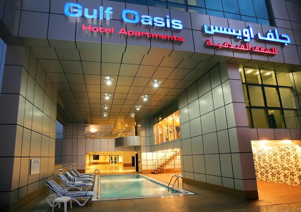 Gulf Oasis Hotel Apartments Fz Llc Дубай Экстерьер фото